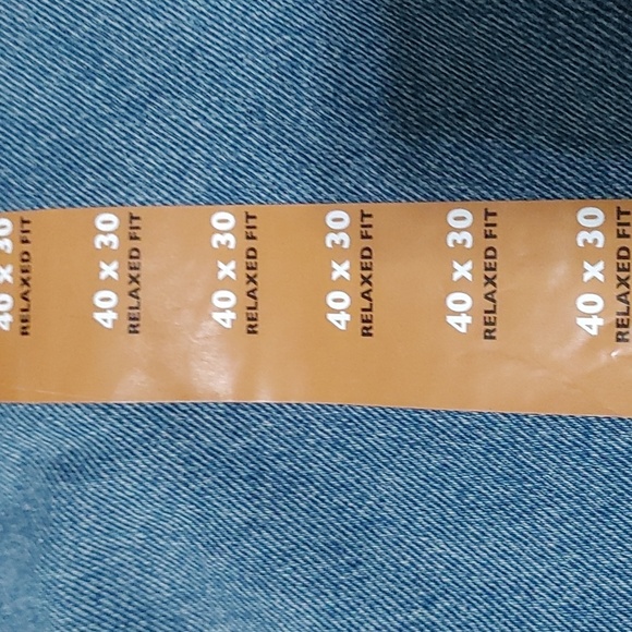 Vintage NWT Classic Blue Jeans Mens 40x30 Relaxed Fit Classic Style Utility - Picture 2 of 6